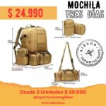 Mochila Tres Días